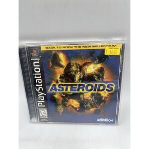 Asteroids (Sony PlayStation 1, 1998) PS1 Complete